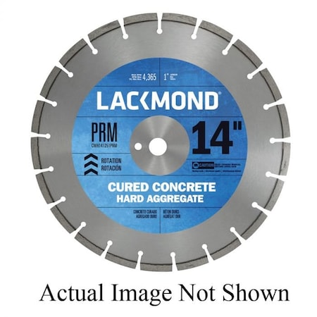 Lackmond Diamond Blade, Laser Weld Segmented, Series PRM Series, 26 Diameter Blade, 1 ArborShank CWH261651PRM